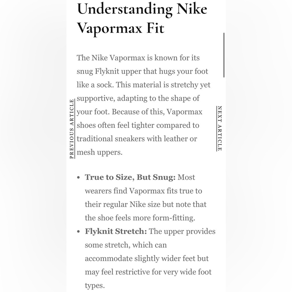 Nike Air VaporMax Running Shoes - Picture 15 of 17